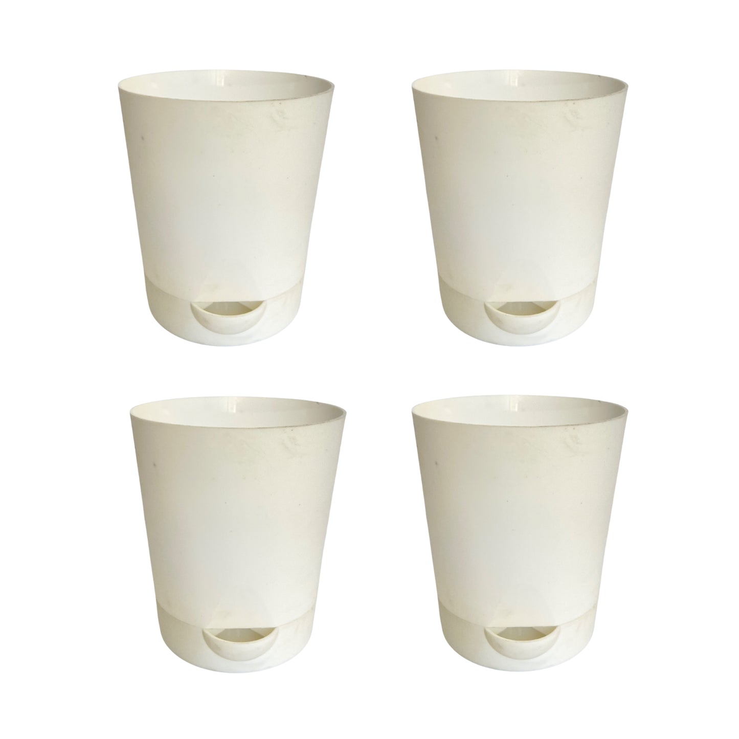 Colour Plastic Self Watering Pot  |Self Watering Pot | Colour Pot set of 4