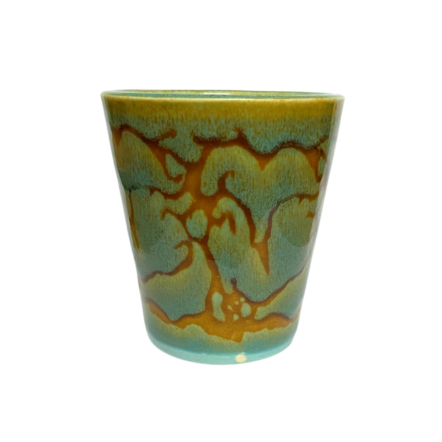 Ceramic Glass Multi Colour Pot Home, Indoor Décor & Gifting