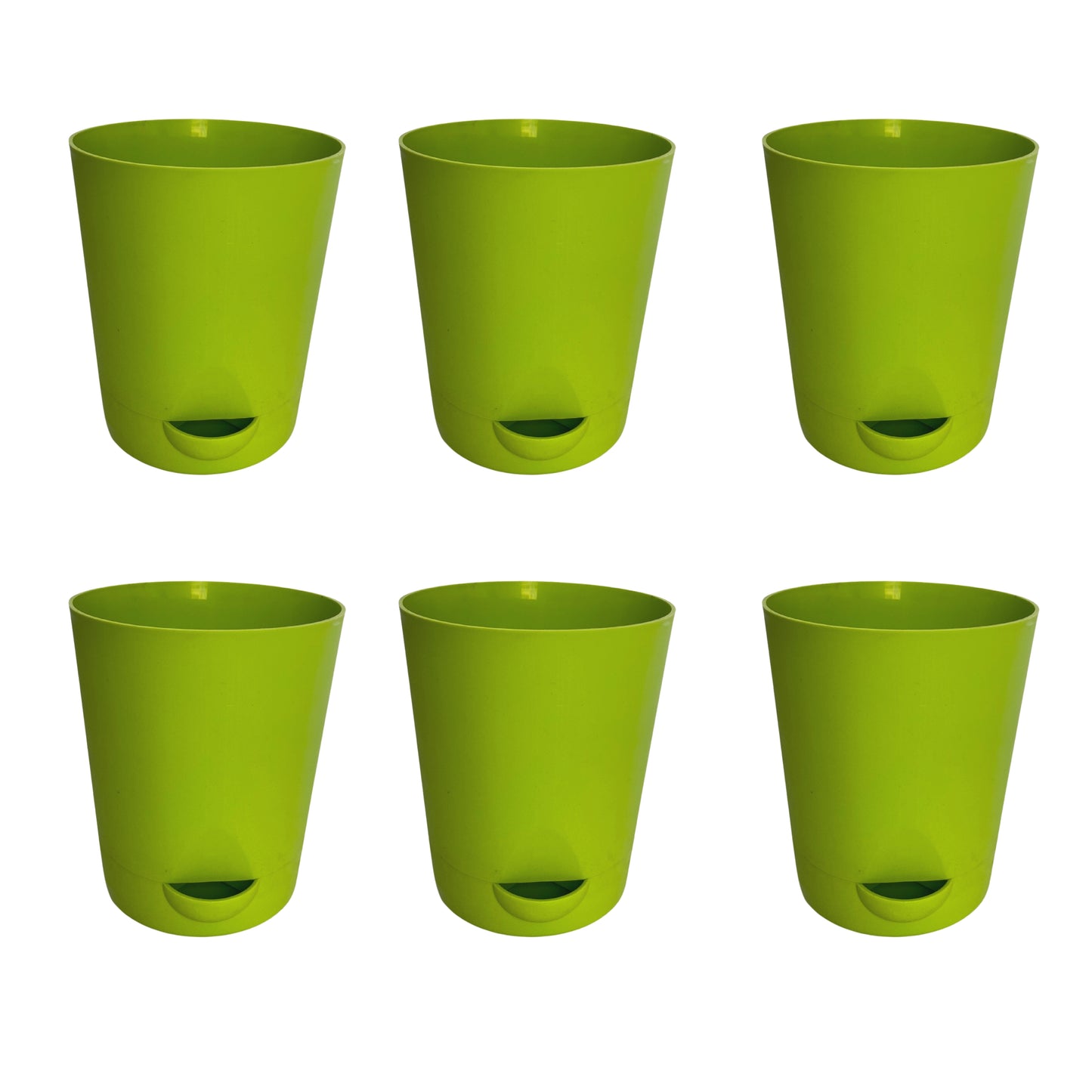 Colour Plastic Self Watering Pot  |Self Watering Pot | Colour Pot set of