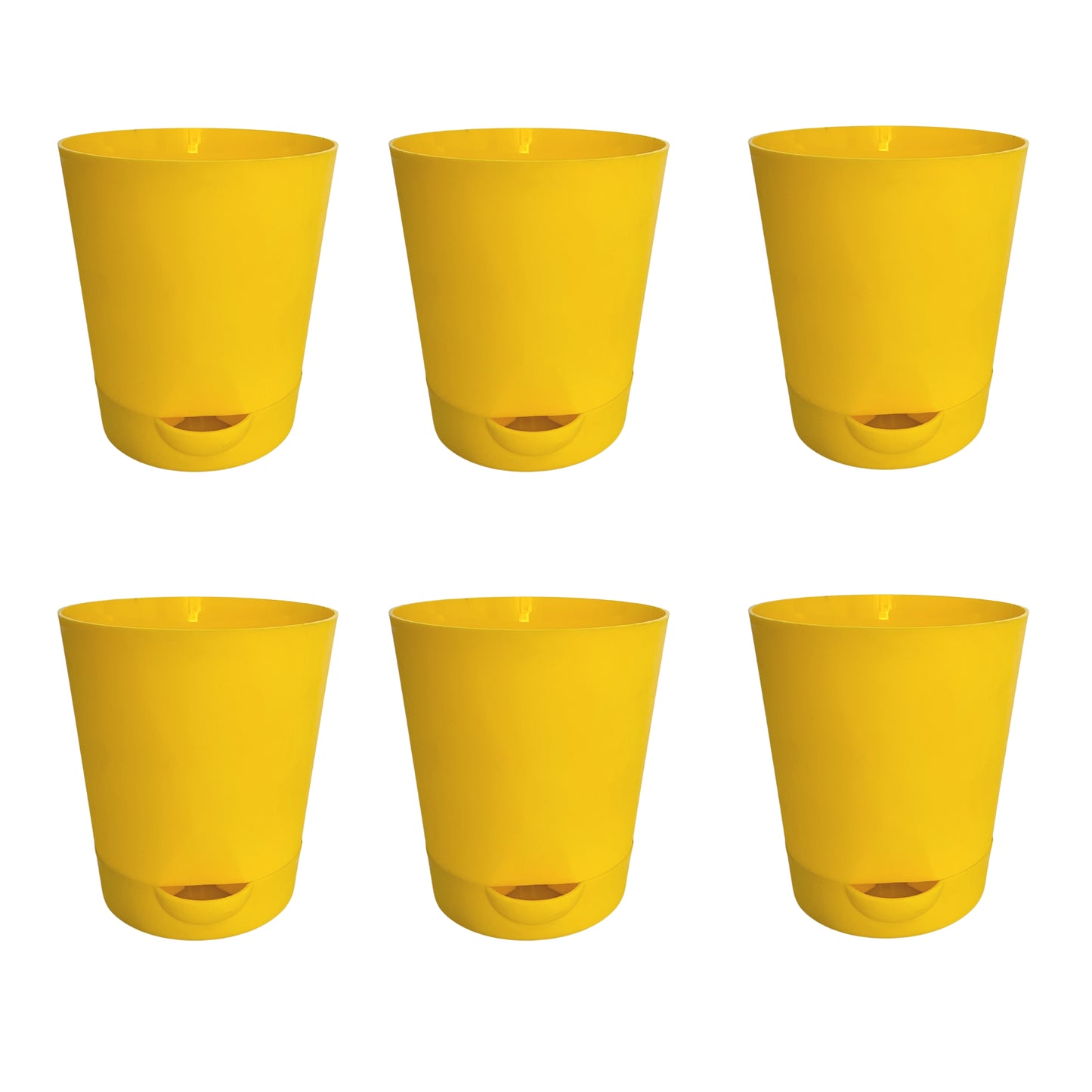 Colour Plastic Self Watering Pot  |Self Watering Pot | Colour Pot set of