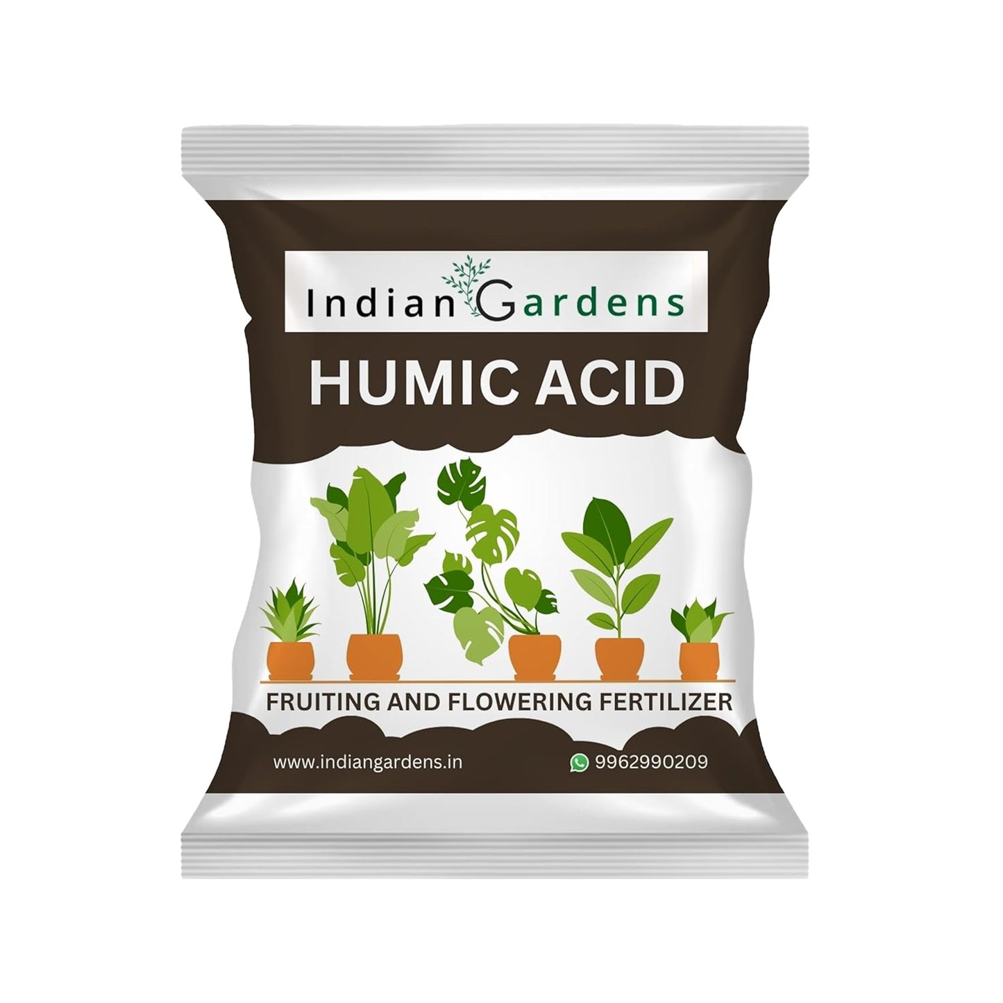 Humic acid fertilizer for plants