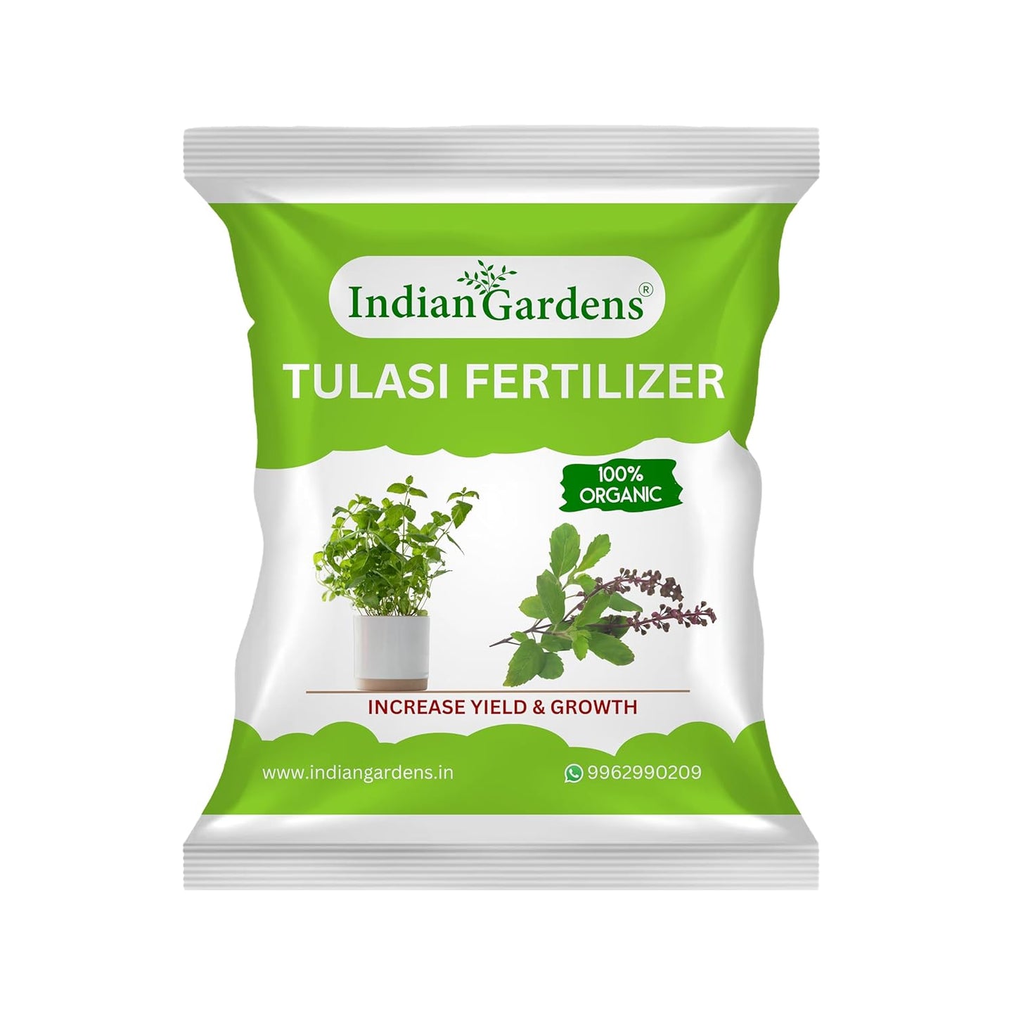 Tulasi Fertilizer  | Holy Basil Fertilizer | Tulasi Growth Fertilizer | Tulasi Organic Plant Food | Tulasi Leaf Health Fertilizer