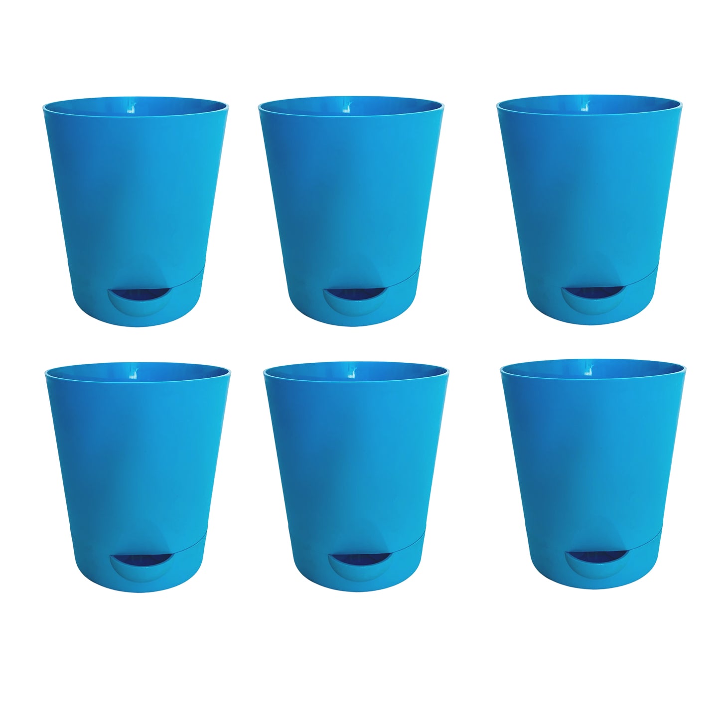 Colour Plastic Self Watering Pot  |Self Watering Pot | Colour Pot set of