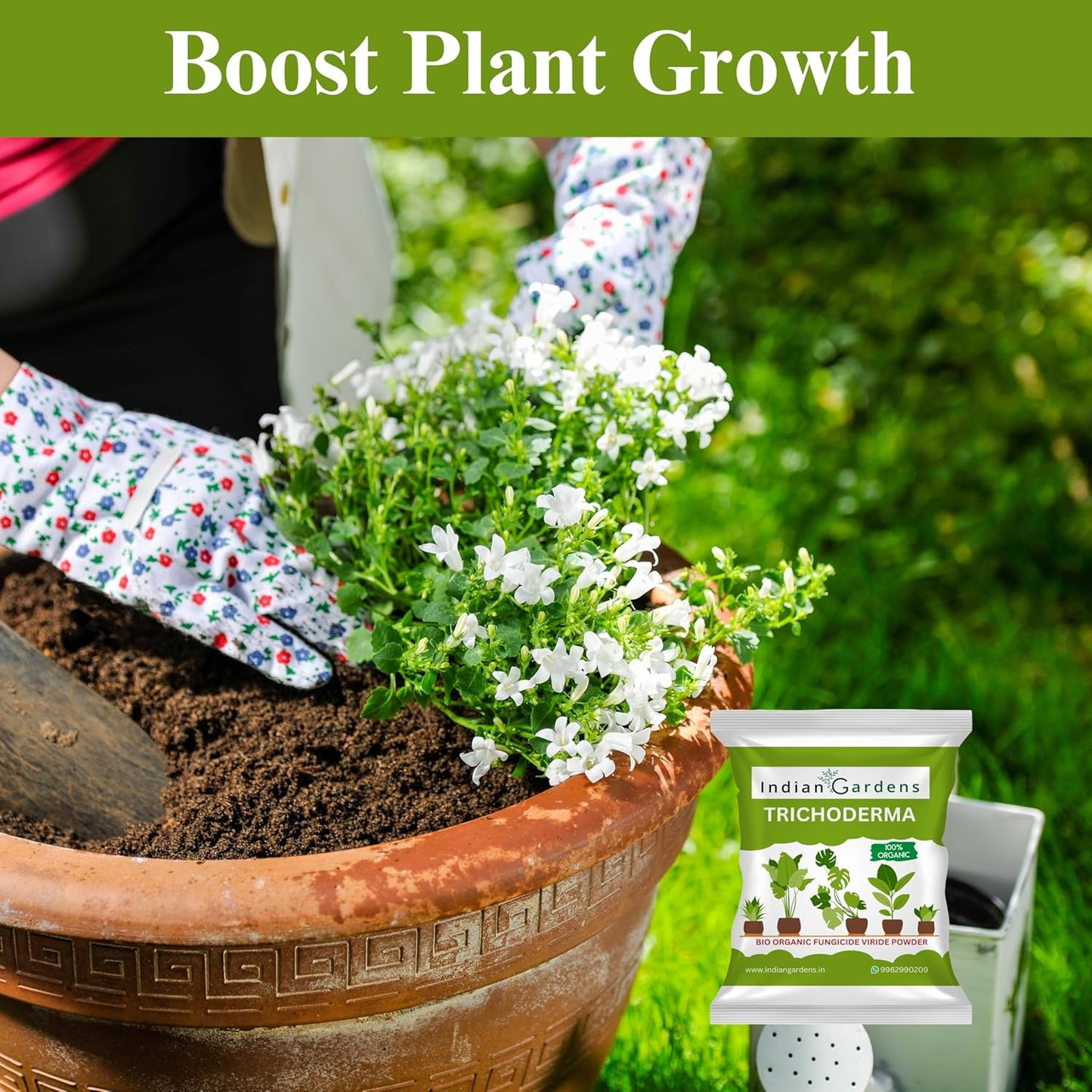 Trichoderma plant fertilizer | Trichoderma Compost Enhancer | Root Booster Fertilizer | Eco-Friendly Growth Stimulator