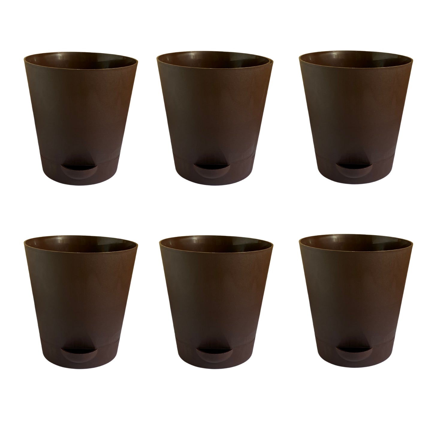 Colour Plastic Self Watering Pot  |Self Watering Pot | Colour Pot set of