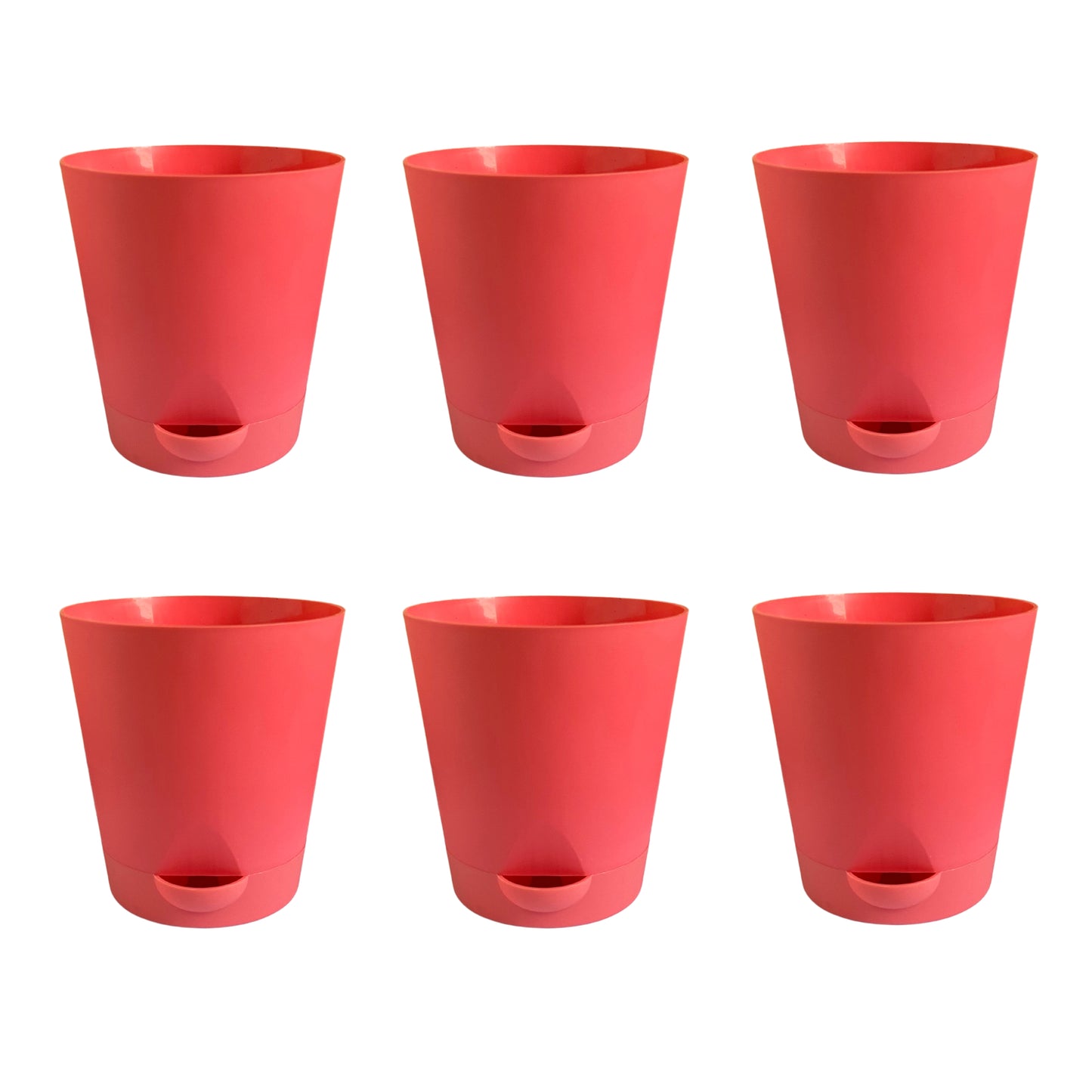 Colour Plastic Self Watering Pot  |Self Watering Pot | Colour Pot set of