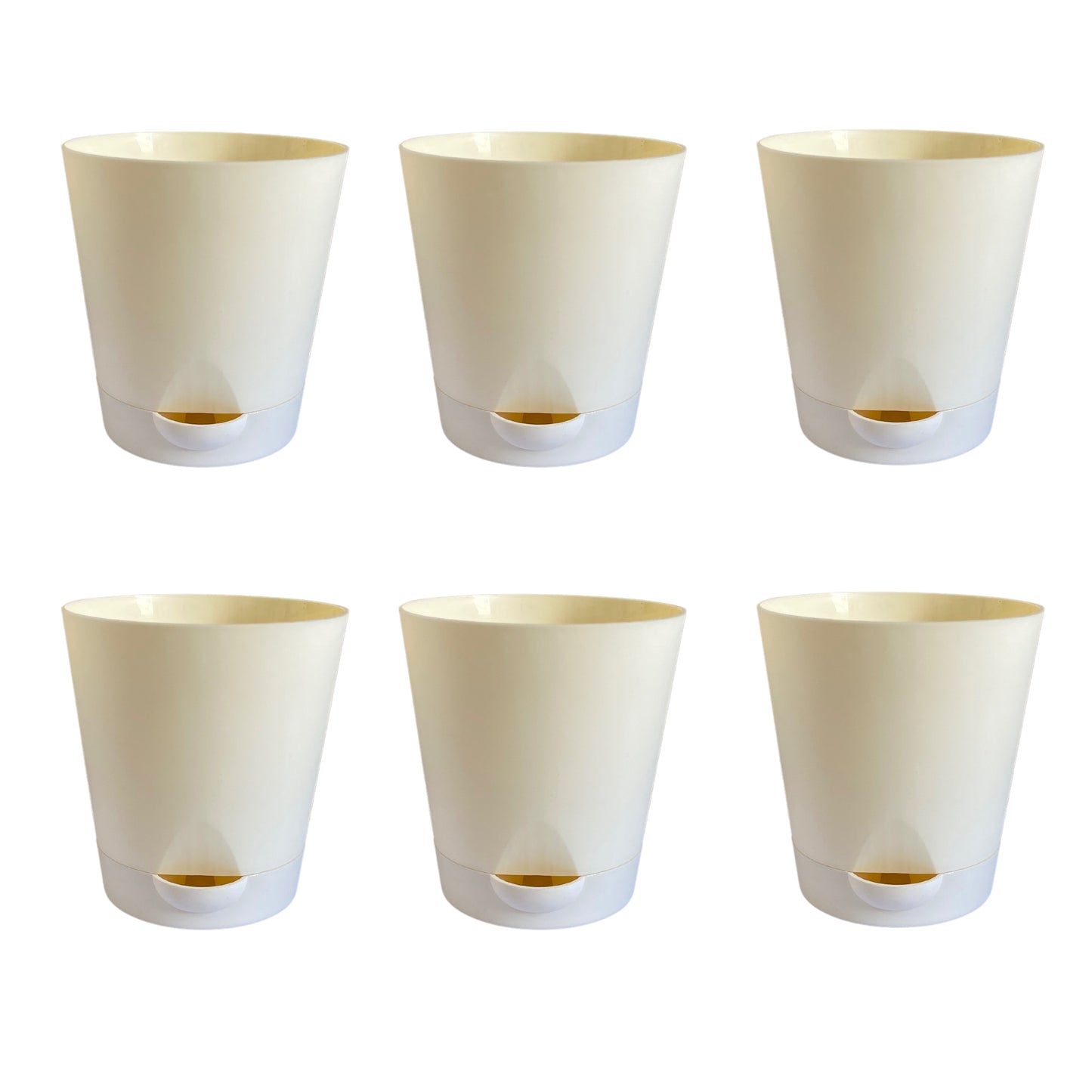 Colour Plastic Self Watering Pot  |Self Watering Pot | Colour Pot set of