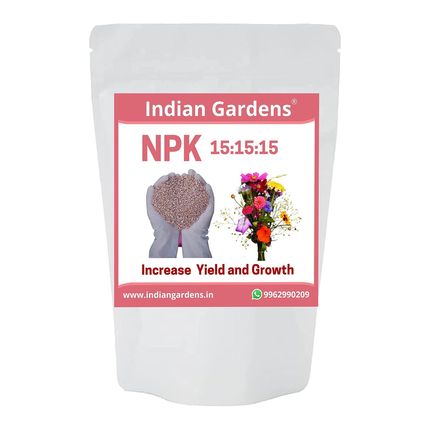 NPK 15:15:15 fertilizer for plants