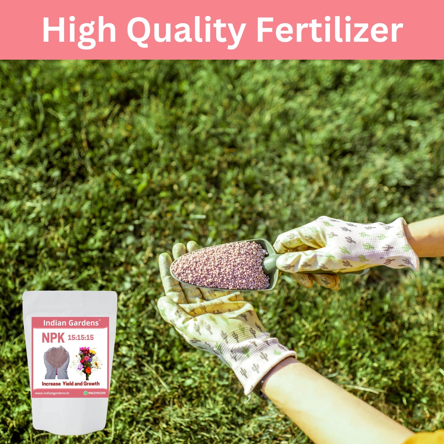 NPK 15:15:15 fertilizer for plants