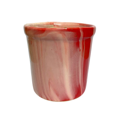 Ceramic Red Colour Pot Home, Indoor Décor & Gifting