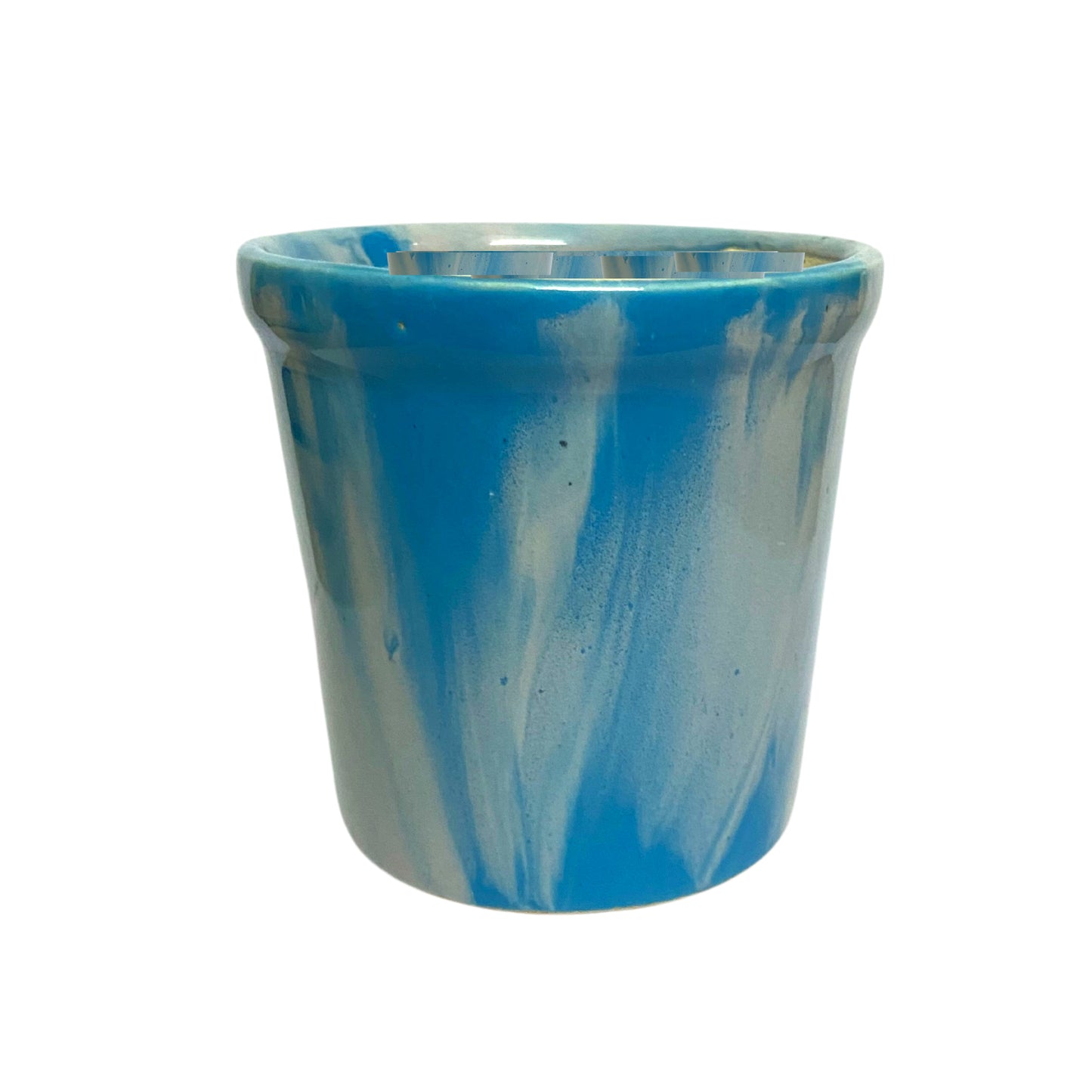 Ceramic Blue Colour Pot Home, Indoor Décor & Gifting