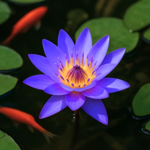 Waterlily ( Dark Blue ) ( Code 09 )