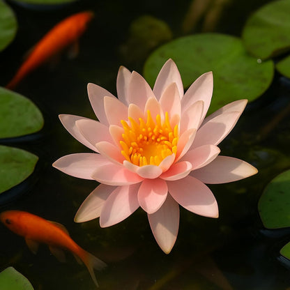 Waterlily (peach) (Code 1)