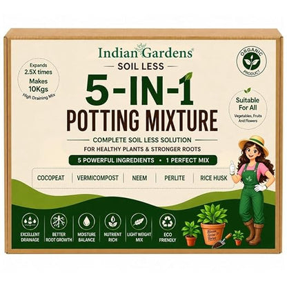 5-in-1 Soil Less Potting Mixture