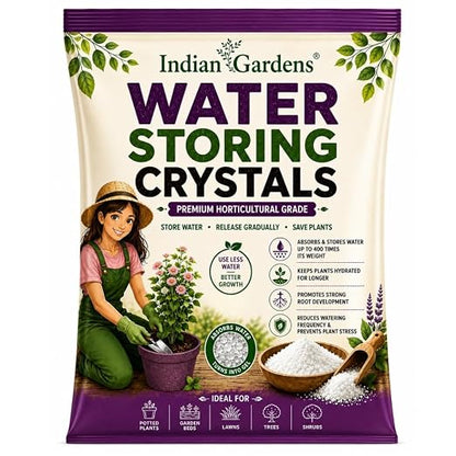Water Storing Crystals for Plants