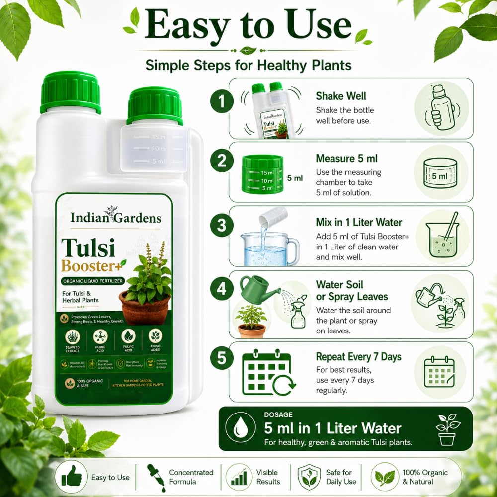 Tulasi Liquid Extract for Plants