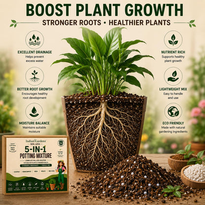5-in-1 Soil Less Potting Mixture