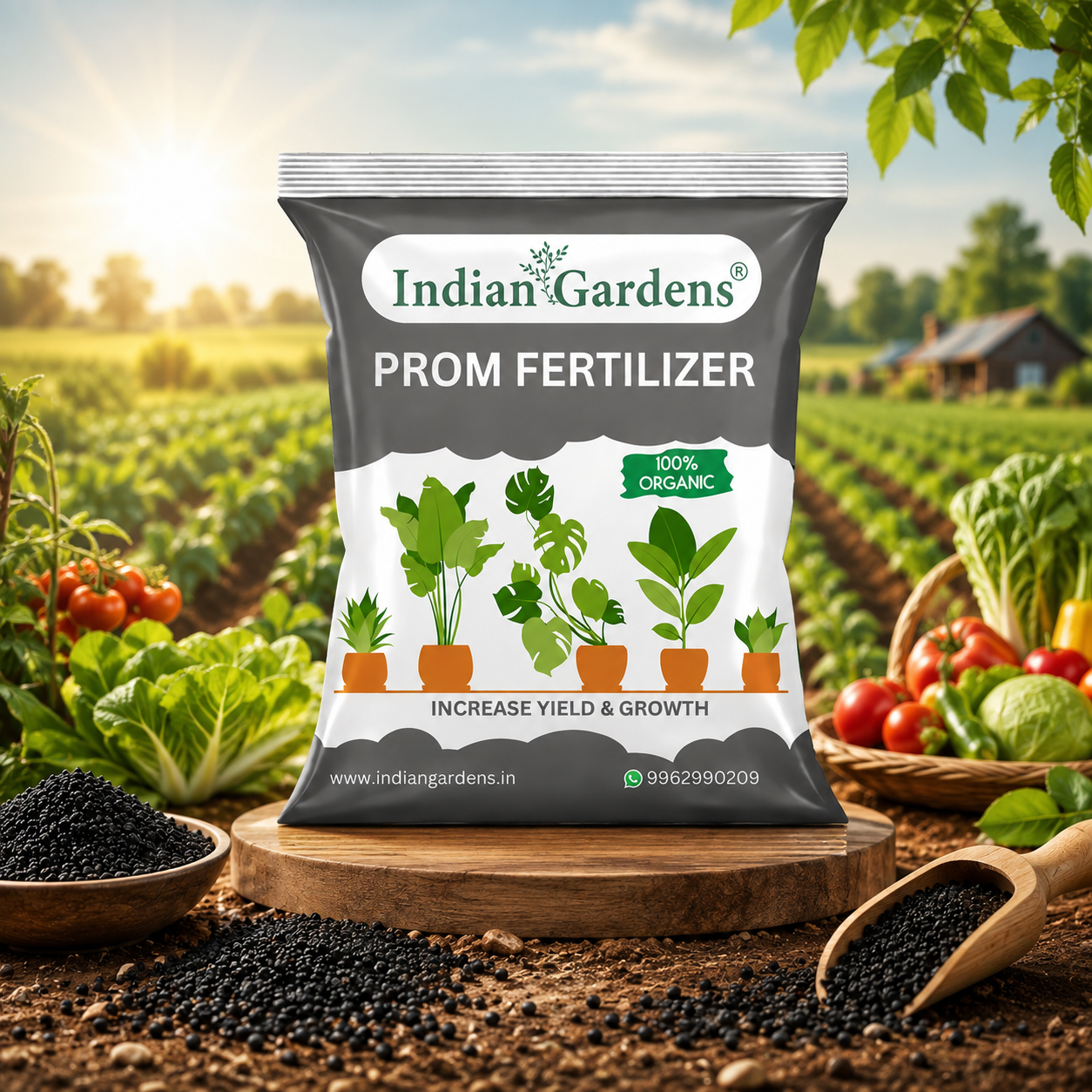 Prom Fertilizer For Plants | Plant Nutrient And Plant Food | All Plants | Gardening