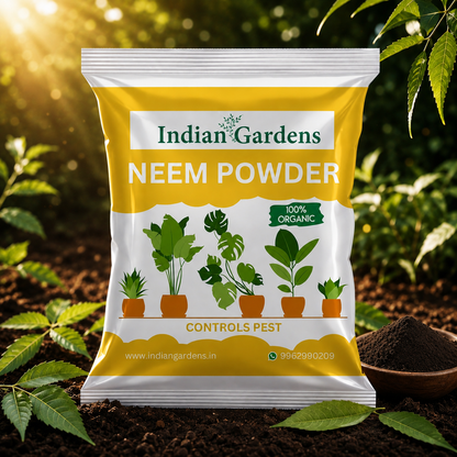 Neem cake powder 100% organic fertilizer for plants