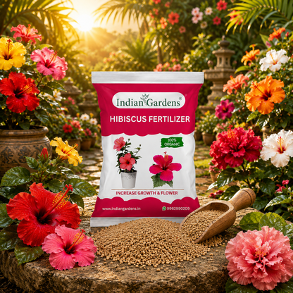 Hibiscus Fertilizer | Flowering Plant Fertilizer |Organic Plant Food For Flowering | Healthy Stems And Strong Roots
