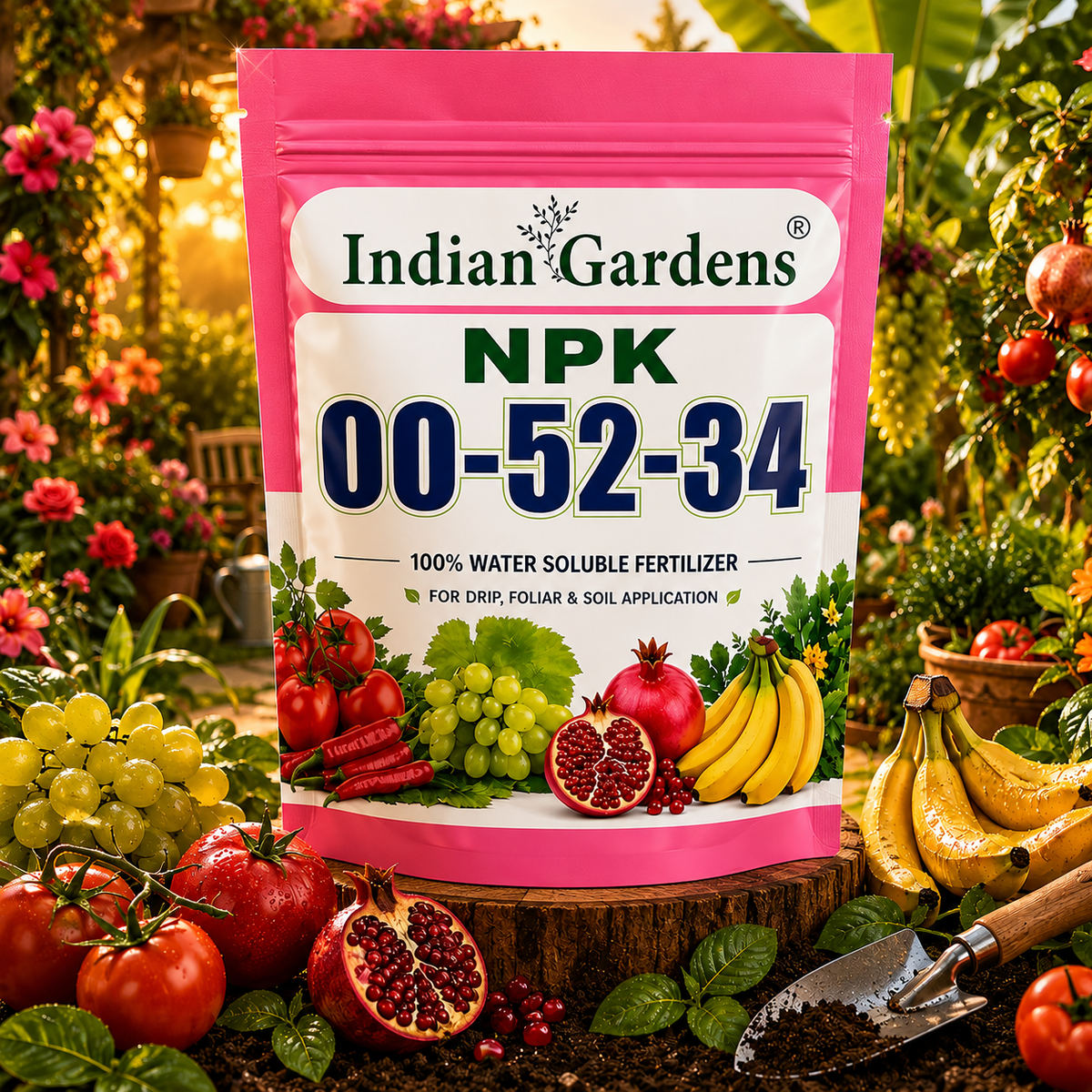 NPK 00:52:34 Water Soluble Fertilizer