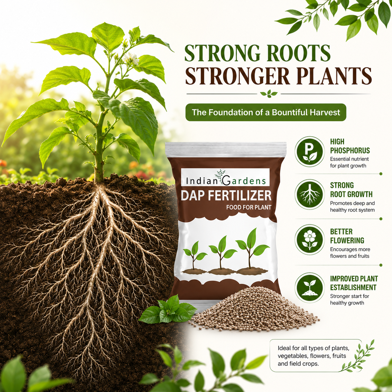 Organic Dap Similar To Organic Plant Food Prom Fertilizer Powder For Plants | Plant Nutrient And Plant Food | Gardening