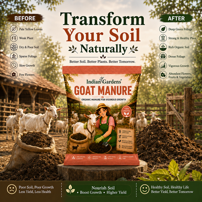 Goat Manure Organic Fertilizer (5kg)