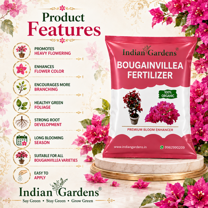 Bougainvillea Fertilizer | Flowering Plant Fertilizer | Slow-Release Plant Food | Organic Fertilizer