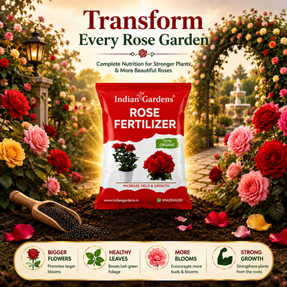 Rose Fertilizer | Rose Plant Food For Flowering Plants | Flower Booster