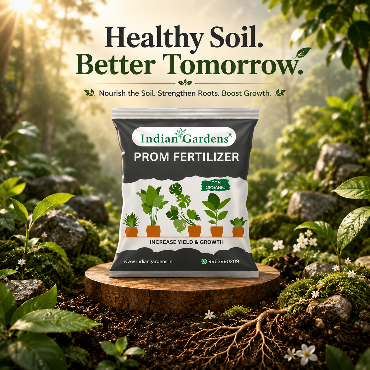 Prom Fertilizer For Plants | Plant Nutrient And Plant Food | All Plants | Gardening