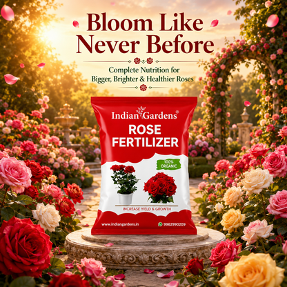 Rose Fertilizer | Rose Plant Food For Flowering Plants | Flower Booster