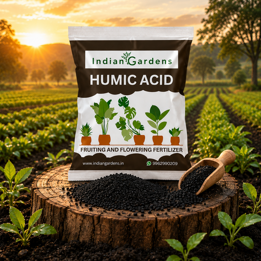 Humic acid fertilizer for plants