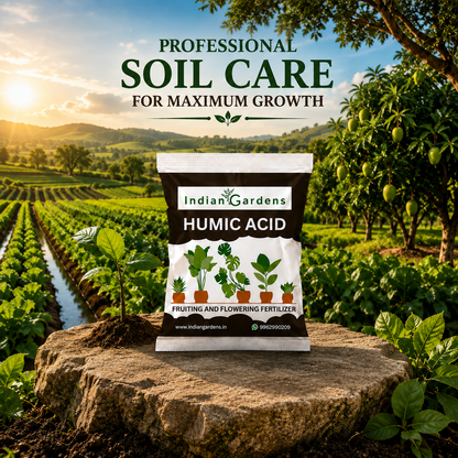 Humic acid fertilizer for plants