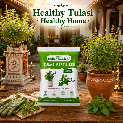 Tulasi Fertilizer  | Holy Basil Fertilizer | Tulasi Growth Fertilizer | Tulasi Organic Plant Food | Tulasi Leaf Health Fertilizer