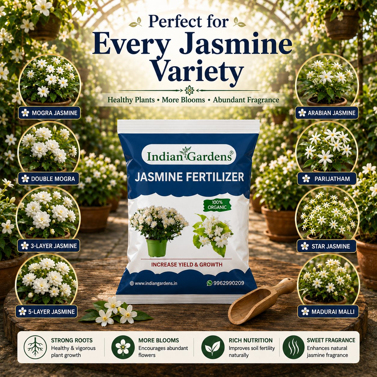 Jasmine Fertilizer for plants