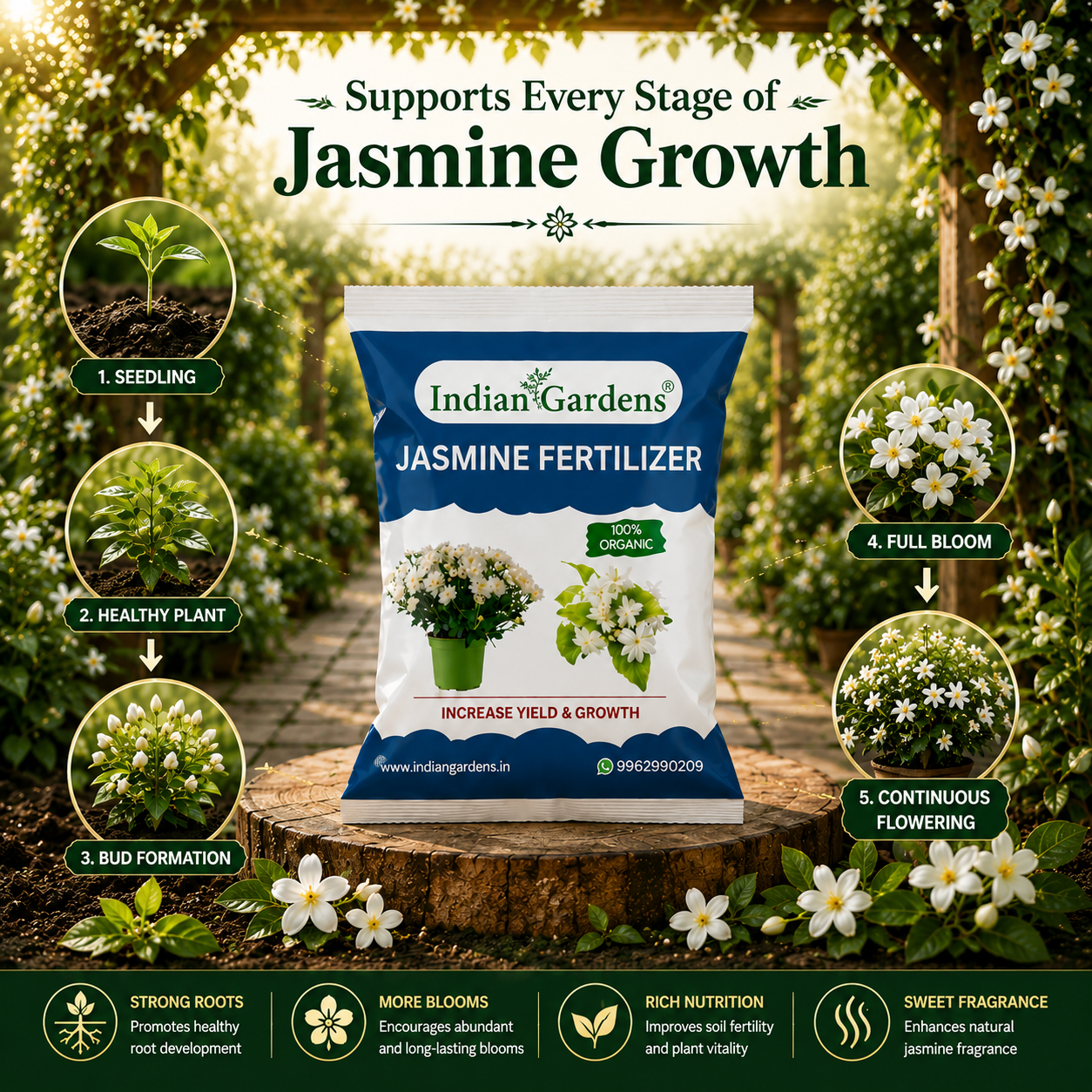 Jasmine Fertilizer for plants