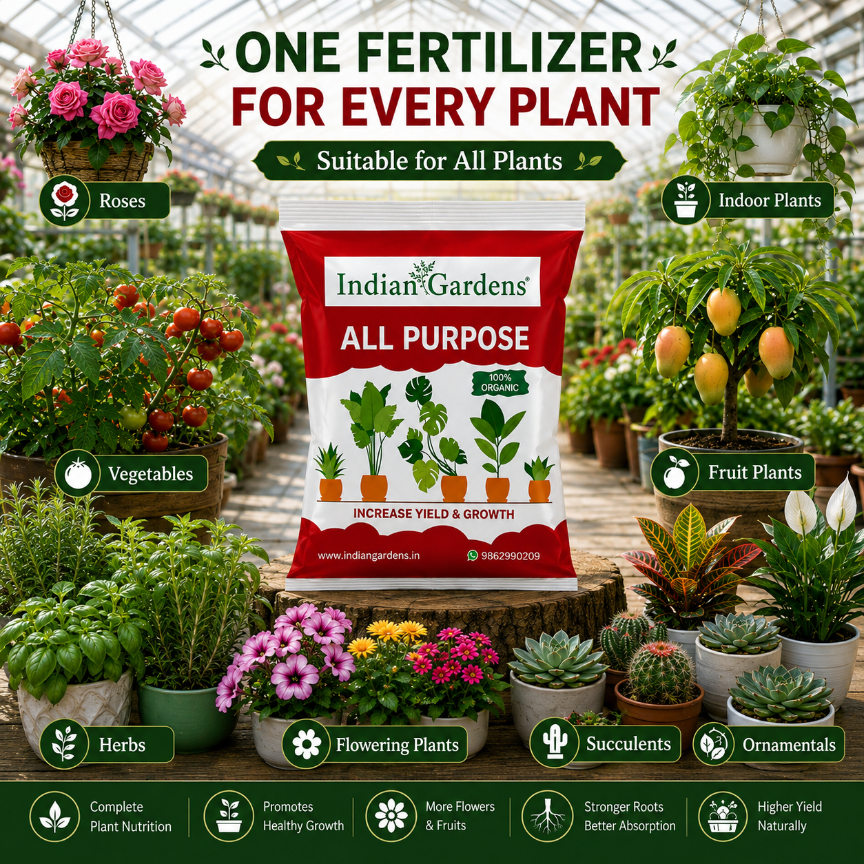 All Purpose Fertilizer for All Plants