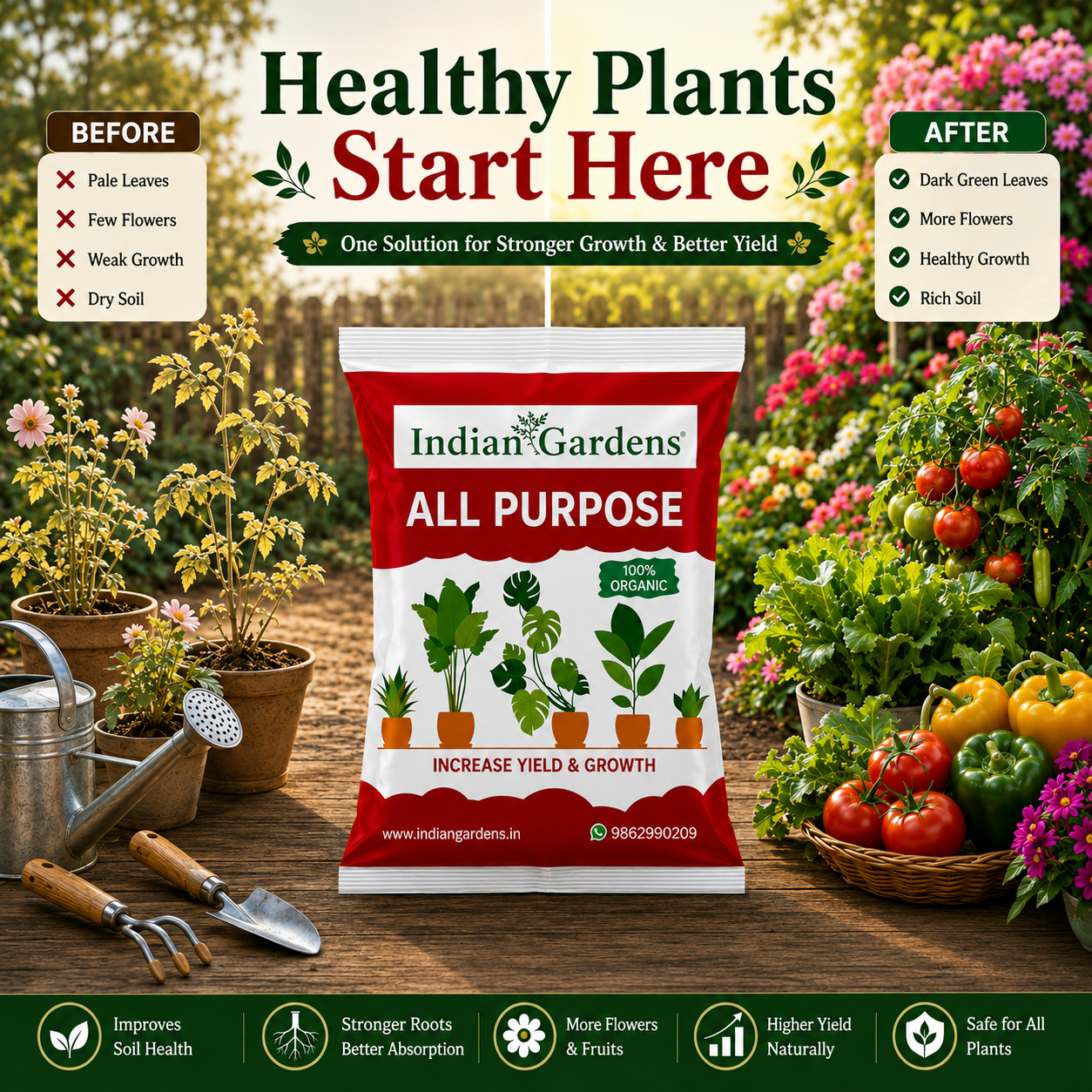 All Purpose Fertilizer for All Plants