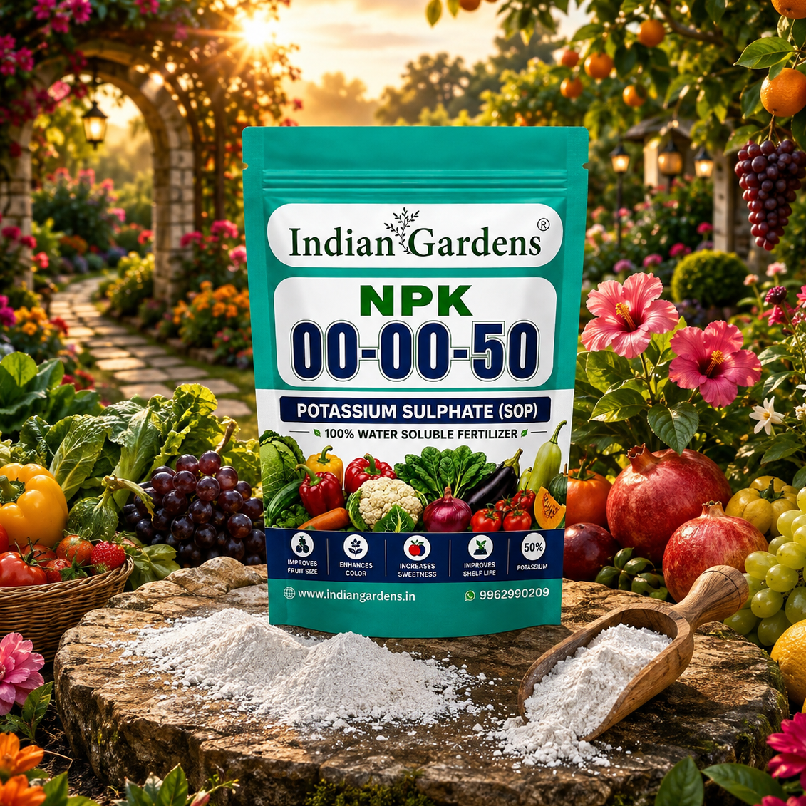 NPK 00:00:50 Potassium Sulphate Fertilizer