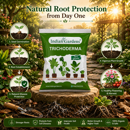 Trichoderma plant fertilizer | Trichoderma Compost Enhancer | Root Booster Fertilizer | Eco-Friendly Growth Stimulator