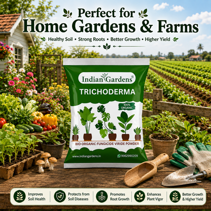 Trichoderma plant fertilizer | Trichoderma Compost Enhancer | Root Booster Fertilizer | Eco-Friendly Growth Stimulator