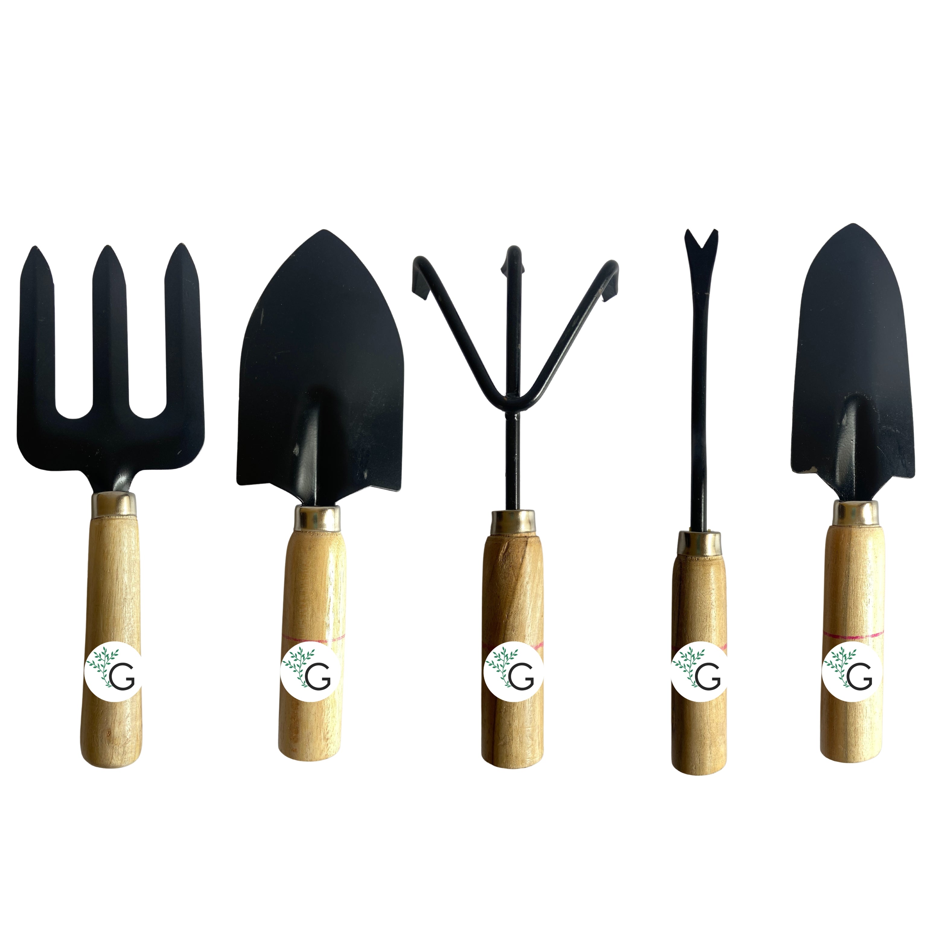 Trowel (Set of 5) Wooden Handel – Indian Gardens