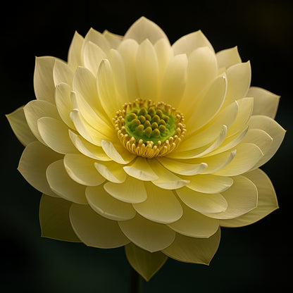 Yellow Peony Lotus ( code 11 )