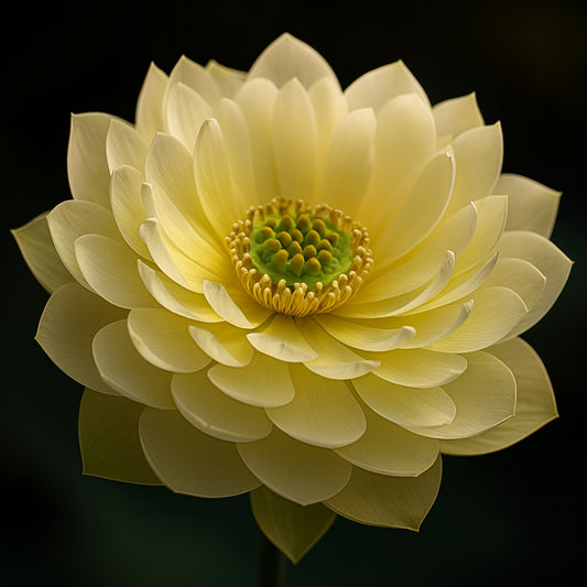 Yellow Peony Lotus ( code 11 )