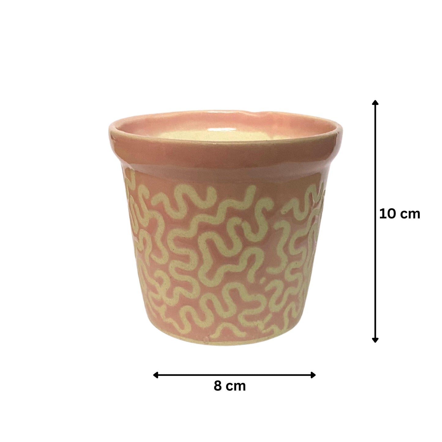 Ceramic Pink Colour Pot Home, Indoor Décor & Gifting